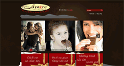 Desktop Screenshot of amore-chocolate.com